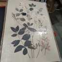 Framed Neutral Floral Botanical Wall Art for Living Room, 3 Piece 20x30 In
