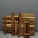 Acacia Shower Stool Bench for Inside Shower to sit on, 18 Inches Shower Chair with Shelf for Shaving Legs, Spa, Bath Seat, Waterproof Inside Shower Bench for Adults Seniors Elderly (18 in with Shelf)