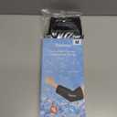 Elbow and Knee Ice Pack - Cold Ice Sleeve with Reusable Gel & Cold Therapy Compression for Knee, Shin Splints, Calf Strain, Flexible Ice Pack for Tennis Elbow, Tendinitis (Medium (Pack of 1), Black)