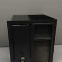 Upgraded Center Console Safe Gun Safe Box Set with Fingerprint Lock Compatible with 2014-2022 Toyota Tundra Replaces OE Number 00016-34174 93705001