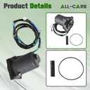 ALL-CARB Tilt Trim Motor Replacement for Yamaha Outboard F75TLR F90TJR 2005-2008 6D8-43880-01-00 6D8-43880-09-00 PT626NM PT627NM