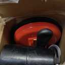 Floor Gap Fixer Tool for Laminate Floor Gap Repair Include Suction Cup and Mallet (Can't use on scraped surface floor)-Orange Kit