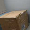 OLIXIS Set of 4 Dining Kitchen Mid-Century Modern Chairs with Wood Legs and PU Leather Cushion for Living Room Bedroom Outdoor Lounge, Black