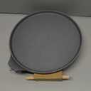 SENSARTE Nonstick Crepe Pan, Swiss Granite Coating Dosa Pan Pancake Flat Skillet Tawa Griddle 10-Inch with Stay-Cool Handle, Induction Compatible (Gray)