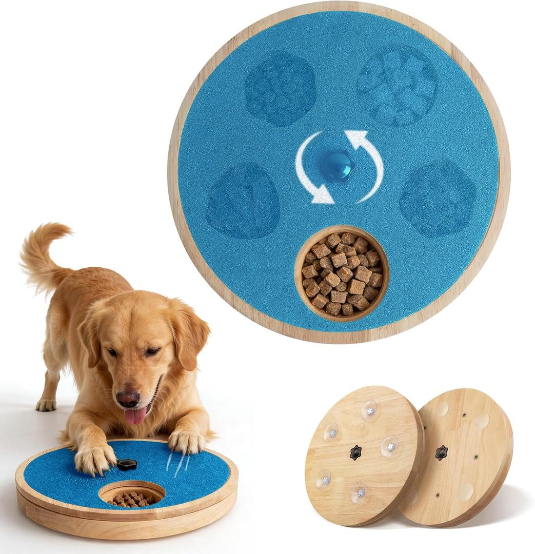 Zenflux Dog Nail Scratch Board with Treat Box for Stress-Free Nail Care