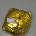 Babenest Spandex Chair Sashes Bows 30PCS Premium Stretch Chair Cover Band with Buckle Slider Universal Elastic Chair Ties for Wedding Party Ceremony Reception Banquet Decoration (Metallic Gold)