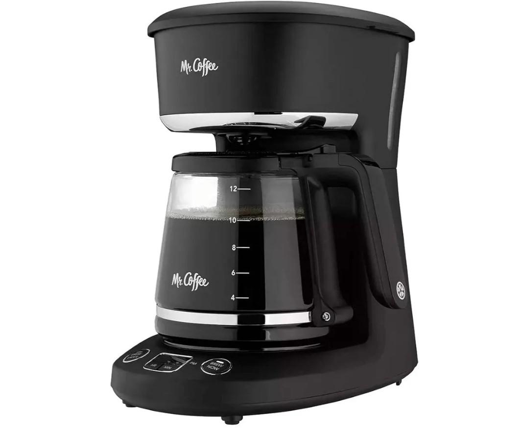 Mr. Coffee® 12-Cup Programmable Coffeemaker, Brew Now or Later