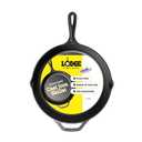 Lodge Seasoned Cast Iron Skillet 12 Inches - PFAS-Free, Non-Toxic Cookware - Use with an Oven, Stove, Grill, or Campfire - Naturally Non-Stick & Oven Safe