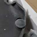 California Umbrella 75lbs Heavy Duty Weighted Patio Umbrella Base with Wheels, Hammertone Grey