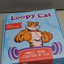 Toy Box  5 Interactive Indoor Cat Toys with Spiral Tunnel, 3-Way Mesh Tunnel, Feather Wand, Ribbon Teaser & Suction Cup for Active Cats