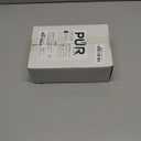 PUR Plus Vertical Faucet Mount Water Filtration System, Lead-Reducing Water Filter For Sink Faucet, Easy Install, 100 Gallons, Compatible with Sinks with External Aerators, Grey