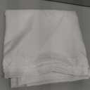 1pack Fabric Snap-in Shower Curtain Liner, Extra Long Shower Curtain Liner,Removable & Machine Washable, Water-Repellent ((70" Wx64 H Liner for 71" W x84 H Shower Curtain), White)