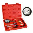 Compression Tester 8pcs Engine Cylinder Pressure Gauge Test Kit with Portable Storage Case, Range of 0-300 Psi, Fits for Universal Automotive Cars and Motorcycles