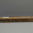 VISWIN Upgraded 63" Gold Wooden Easel Stand for Sign, Tripod Easel for Wedding Sign Stand, Welcome Board, Poster, Picture, Canvas Art Easel Floor with Tray for Display & Painting