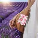 Pink Sweetheart Car Air Freshener 4 Pcs, Cute Watercolor Strawberry Heart Macaron Hanging Air Freshener for Cars Closet Drawer Books, Pink Girly Car Accessories Mirror Decor for Women