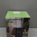 Electric Kettle, 1500W Fast Boiling Glass Water Kettle with Temperature Control, 1.7L Cordless Stainless Steel Base, Keep Warm & Auto Shut-Off, BPA-Free, Black