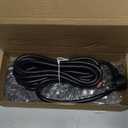 10 Feet Surge Protector Power Strip - Nuetsa Extension Cord(1625W/13A) with 8 Outlets and 4 USB Ports, Flat Plug, 2700 Joules, for Home, School, College Dorm Room, and Office, ETL Listed, Black