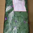 Sumery Expandable Fence Privacy Screen for Balcony Patio Outdoor,Decorative Faux Ivy Fencing Panel,Artificial Hedges (Single Sided Leaves) (4, Purple Flowers)