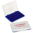 Blue Ink Stamp Pad Medium Size Premium Quality Felt Pad for Rubber Stamps, Pack Of 3