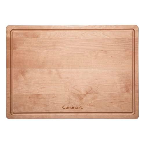 Cuisinart, 17” Maple Wood Cutting Board, CWB-17M