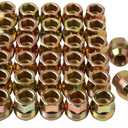 Set of 32, 14mmx1.5 OEM Factory 8 Lug Wheel Nuts Replacement for Sliverado Sierra 2500HD 3500HD Yukon Avalanche Suburban Express 2500 C2500 K2500 M14x1.5 Studs with 8 Lug Wheel