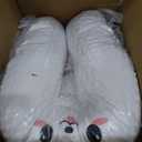 Baby Lounger for Newborn & Infant  Penguin Cozy | Quilted-Padding Center, Adjustable Safety Strap, 100% Cotton Cover, Washable Portable Infant Support Cushion by Sprinta