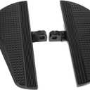Motorcycle Floorboards CNC Mount Foot Rest Pegs For Harley Touring Softail, Black