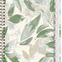 2026 Planner, Weekly and Monthly Calendar Planner Agenda, Jan 2026 - Dec 2026, Planning Academic Book, Office Desk Accessories and School Supplies - A5 (6.3'' x 8.5'') (Leaf)