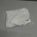 TiulZial Long Sleeve Shirts for Women - V Neck Sexy Crop Top Tight Going Out Trendy Basic Fall Clothing (White, S)