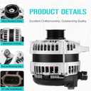 New Alternator Fit for Ford F150 5.0 5.0L 2011 2012 2013 2014, 104210-6270, 104210-6660, AL3T-10300-CA, AL3Z-10346-C, AL3Z-10346-C, CL3Z-10346-A, 11532, 11679
