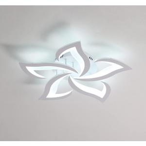 DELIPOP LED Ceiling Light Fixture, 6500K Modern LED Flush Mount Ceiling Lights, 23.6 inch Acrylic Ceiling Lamp for Living Room Dinning Room Kitchen Bedroom Ceiling Light Fixtures Ceiling Mount