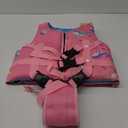 Pottwal Swim Vest for Kids - Swim Jacket for 1-3 Years (17.5-39.5LBS) - Buoyancy Aid Made of Neoprene & EPE - with Adjustable Crotch Strap - Light Pink