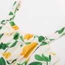 Belle Poque Vintage Floral Dress for Women 2026 Summer A-line Sleeveless Flowy Midi Elegant Wedding Guest Cocktail Dress (White, XL)