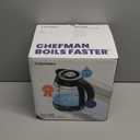 Chefman 1500W Electric Kettles Bundle with 1.8L & 1L Removable Tea Infuser Kettles, Auto Shut Off