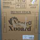 XBoard Magnetic Dry Erase Board/Whiteboard, 36 X 24 Inches Double Sided White Board, Silver Aluminium Frame