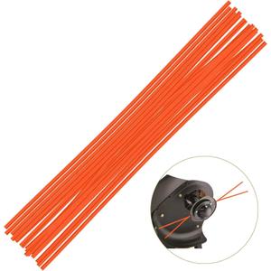 490-040-C035 Pre-Cut 18.5"in Long 0.155"Trimmer Line Compatible with Cub Cadet,Troy-Bilt,Craftsman and Remington Walk-Behind Wheeled String Trimmers,Replace 743-0112 731-10080 Model (18 PK)