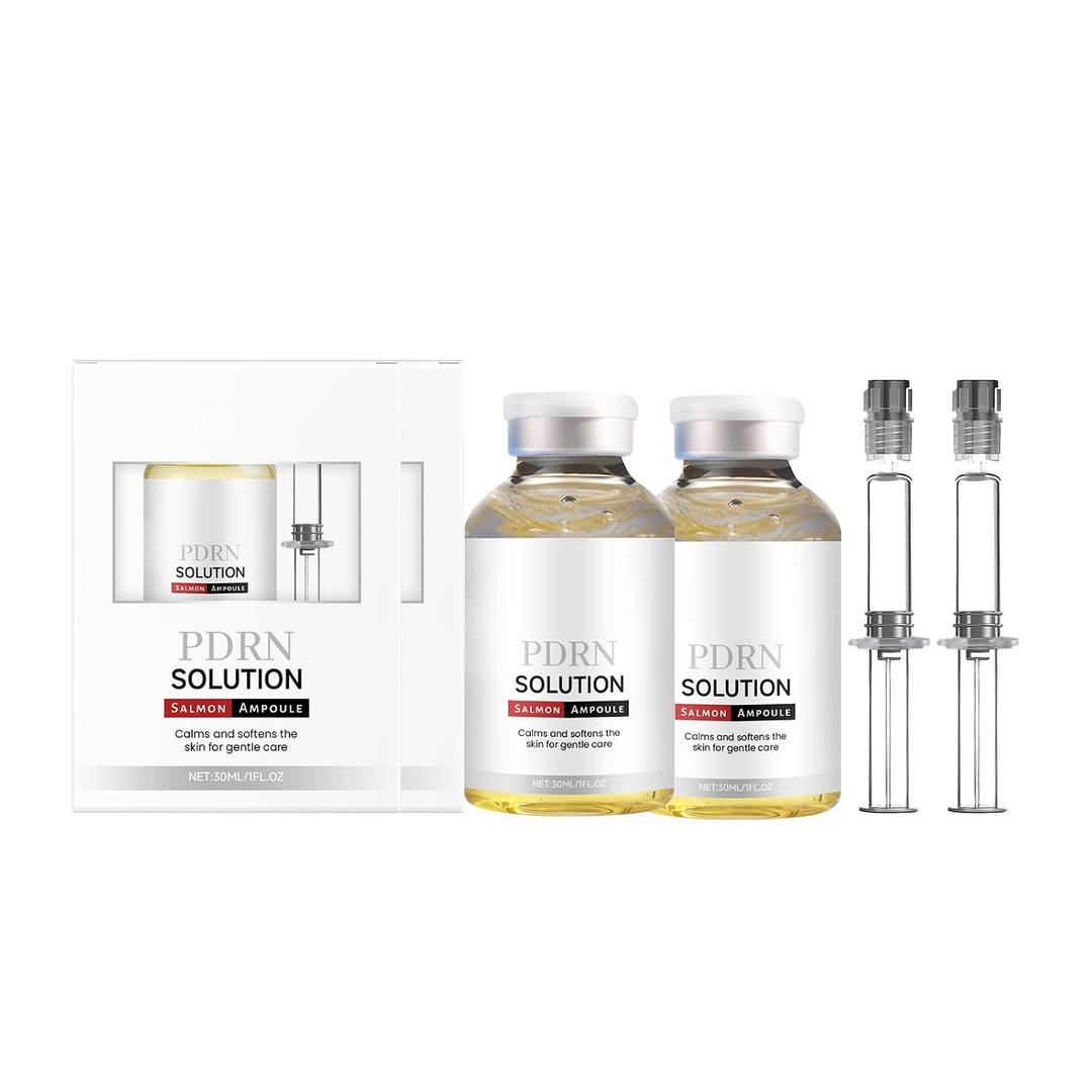 2 x Silk Peptide Intensive Lifting Ampoule, Deep Collagen Silk Peptide Ampoule, Korean Silk Peptide Serum, Smooths Wrinkles, Improves Elasticity, Hydrating, Tightening, Suitable For All Skin Types (2 PC)