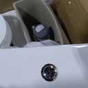 HOMLYLINK 22 Inch Elongated Tall Toilet for Seniors, 1.1/1.6 GPF Dual Flush, Extra High Two-Piece Toilet for Bathroom, Comfort Bowl Height 21 Inch, Seat Height 22", 12 Inch Rough-in, White