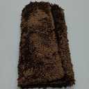 Yimobra Chenille Bathroom Rugs Non Slip, Extra Thick Soft Absorbent Bath Rug 31.5x20 Inch, Machine Washable Quick Dry Bath Mat for Bathroom Floor, Tub and Shower, Home Decor Accessories, Brown