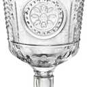Bormioli Rocco Romantic (Set Of 2) Stemware Glasses, 10.75 Oz. Clear Crystal Glass, Made In Italy