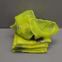 PeerBasics Safety Vests 10 Pack - Yellow Reflective High Visibility, Hi Vis Silver Strip, Men Women, Work, Cycling, Runner, Surveyor, Volunteer, Crossing Guard, Road, Construction, Neon (Mesh, 10)