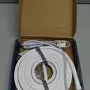 LED Strip Lights Warm White 3000K,16.4ft 110-120V Neon Rope Lights,Flexible Silicone Outdoor Waterproof Neon Strip Lights for Bedroom,Mirror,Kitchen Cabinet, Living Room,Halloween Decor