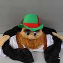 Morph One Size Fits Most Bavarian Piggyback Costume, Brown, White and Black