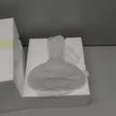 Wine Decanter, 1100ml /37.2oz Red Wine Decanter, Hand Blown Lead-Free Crystal Wine Carafe, Small Decanter for White and Red Wine, Elegant Design Easy Pour, Wine Gifts for Christmas (Transparent)