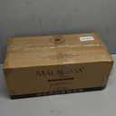 MALACASA 3 Tier Serving Tray, Porcelain Tiered Cupcake Stand, Ceramic Elevated Serving Platter with Collapsible Sturdier Rack,Series PLAT (White, 14 Inch)