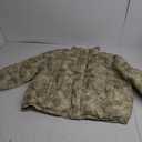 Amazon Essentials Women's Relaxed-Fit Mock-Neck Short Puffer Jacket (Previously Daily Ritual), Olive Speckled Print, 4X