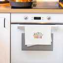 3 x Mimi Floral Kitchen Towels, Gifts for Mimi Grandma Mother's Day Hand Towels for Bathroom Kitchen Decorative, Best Grandma Gifts from Grandkids Dish Tea Towels Drying Cloth, 16x24 Inch