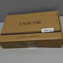 Black Bathroom Faucet YXOCVIR Single Hole with Pop-Up Bathroom Drain Single Handle Bathroom Faucet Suitable for Vanity Sinks, RV, Farmhouses, Suitable for 1 or 3-Hole Installation