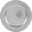 Hobby Lobby Silver Charger Plate-Set of 4