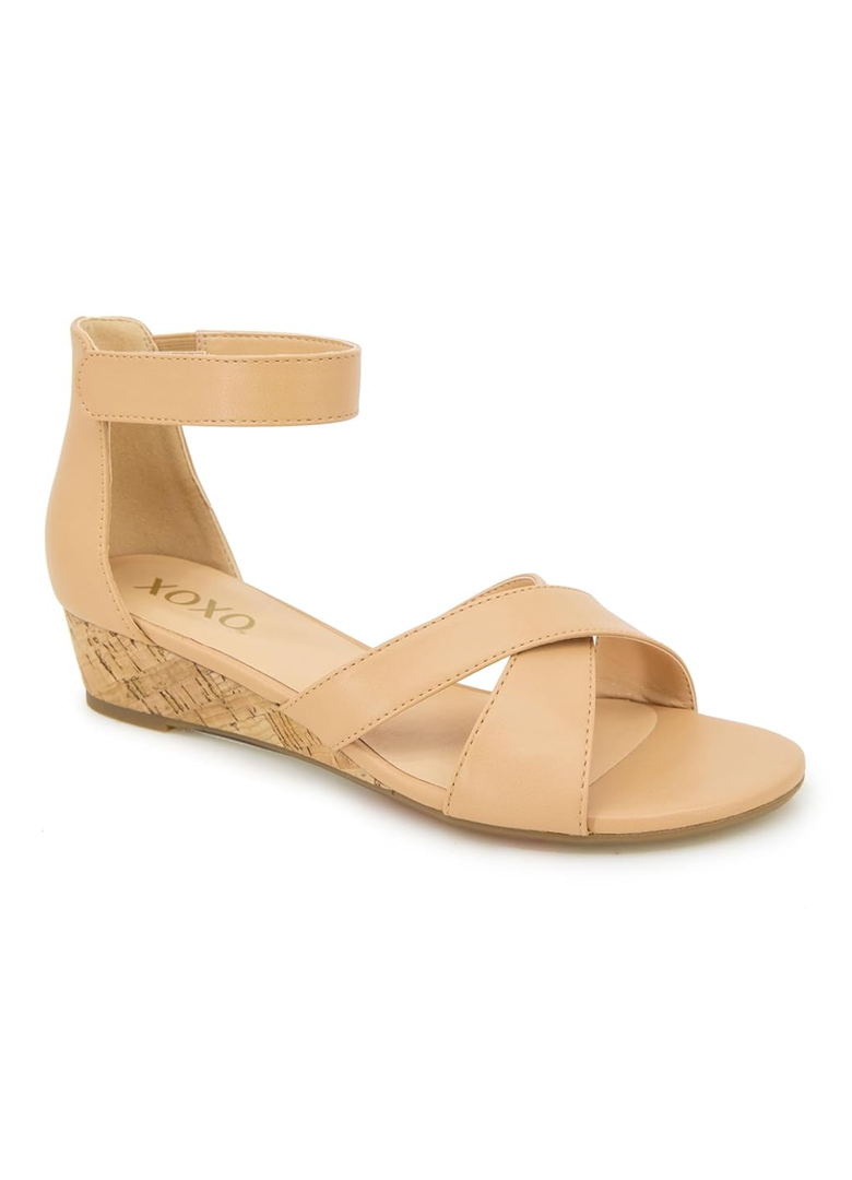 XOXO Women's Alisha Heeled Sandal, 7,5 Size